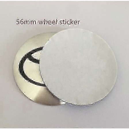 Uudet 4 kpl 56mm 60mm 65mm Toyota auton pyörän navan keskiökupin merkkien suojukset Emblem Sticker Styling Acc