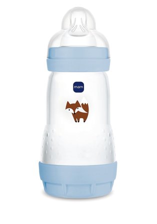 MAM Sutteflaske Easy Start Anti-Colic Blue 260 ml, Børn & Forældre, Sutteflasker & Tilbehør, Sutteflasker