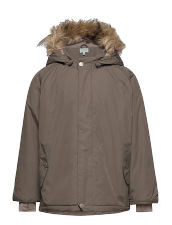 Wally Winter Jacket Fake Fur Outerwear Shell Clothing Shell Jacket Grå Mini A Ture
