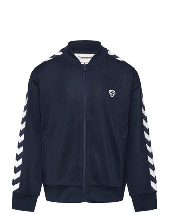 Hmljr Archive Reg Poly Zip Jacket Navy Hummel
