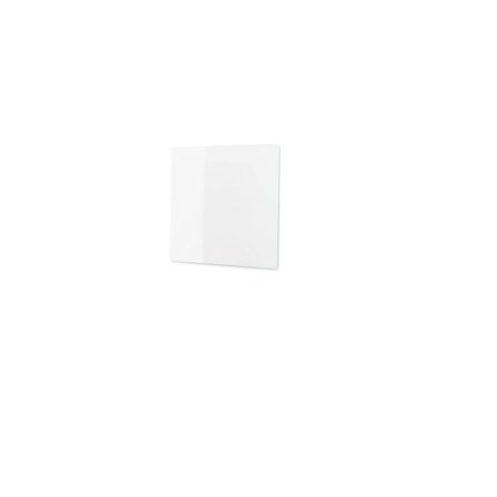 Glasschreibtafel STELLA, 300 x 300 mm, weiß