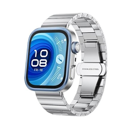 Kompatibel med Huawei FIT4 Pro Bambu Stålarmband, Huawei WATCH FIT4 Metallarmband - Elegant och Justerbart