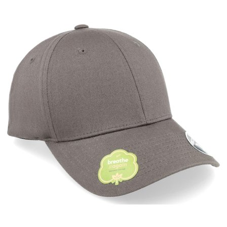 Yupoong - Cinza adjustable Boné - 110 Organic Dark Grey Adjustable @ Hatstore