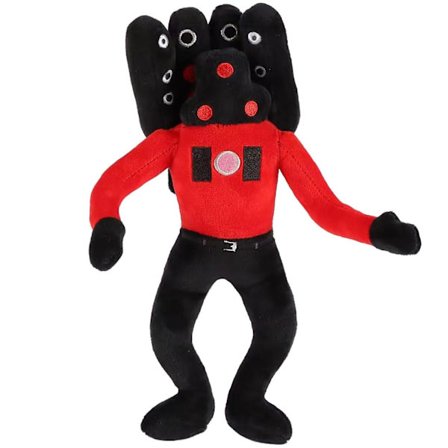 Skibidi Toalett Plyschleksaker Toalett Speakerman Bosses Plyschdocka - Perfet Röd Speakerman_tfrf