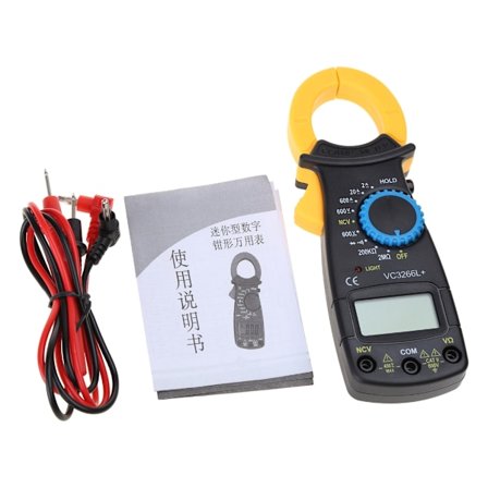 Ny Digital Clamp Multimeter AC för DC Volt Spänning Amp Ohm Elektronisk Tester Me