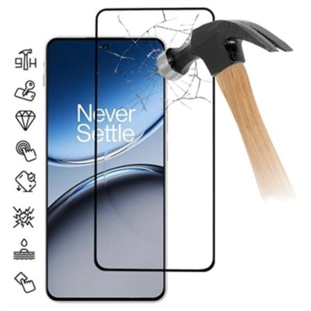 OnePlus Nord 4 Heltäckande Härdat Glas Skärmskydd - 9H -...