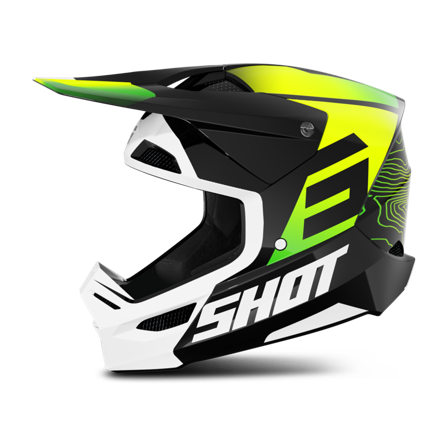 Crosshjelm Shot Furious Scope Neongul blank XL