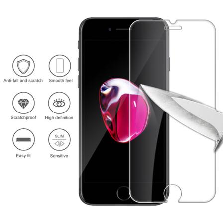 iPhone SE (2020) 3-PACK Skärmskydd 9H 0,3mm Transparent/Genomskinlig