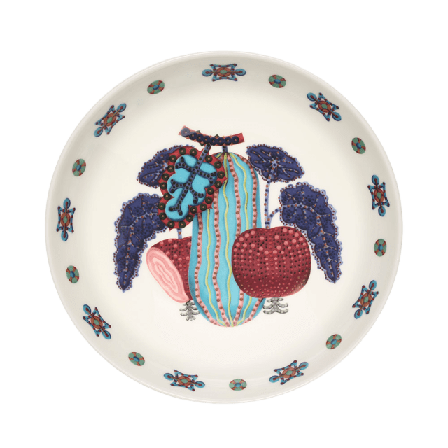 Iittala Taika Tallrik Djup 20Cm Sato Skålar Flerfärgad 20 CM