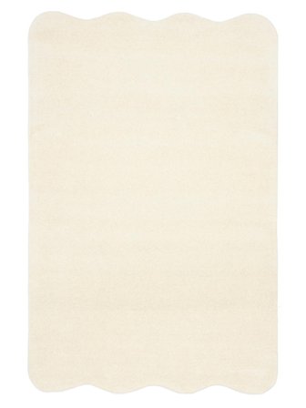 Bounce 140X200 Lite Elfenbenshvit Ullteppe