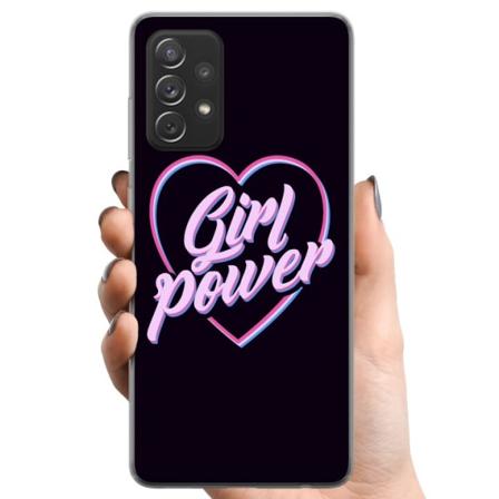 Samsung Galaxy A52 5G TPU Mobilcover Neon Pige Kraft