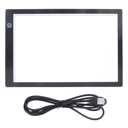 A4 LED Kopi Tavle Touch Justerbar Kalligrafi Praksis Tegneværktøj USB Interface