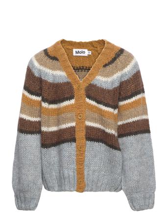 Gail Strikkegenser Cardigan Multi/mønstret Molo
