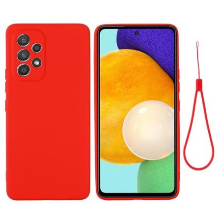 Matte Liquid Samsung Galaxy A33 5G silikone cover - Rød Red