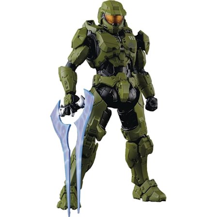Halo Infinite: Master Chief Mjolnir MK VI [GEN 3] 1:12 Skala Actionfigur, Flerfarvet