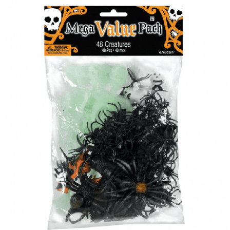 Pinatafyld/pynt halloween 48 dele