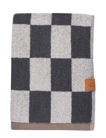 Retro Guest Towel, 2-Pack Home Textiles Bathroom Textiles Towels & Bath Towels Guest Towels Grey Mette Ditmer