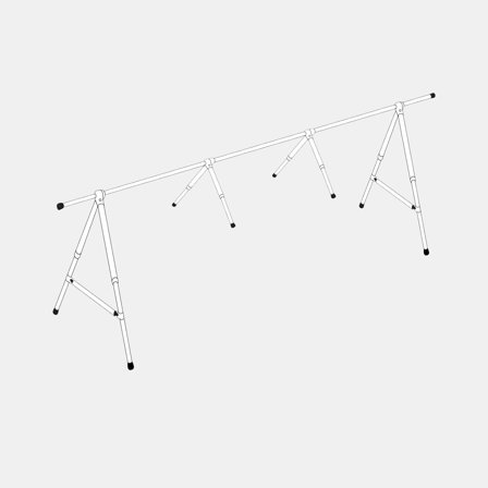 A-frame NOA, 8 meter