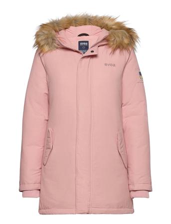 Miss Lee Jacket Outerwear Parka Coats Rosa Svea