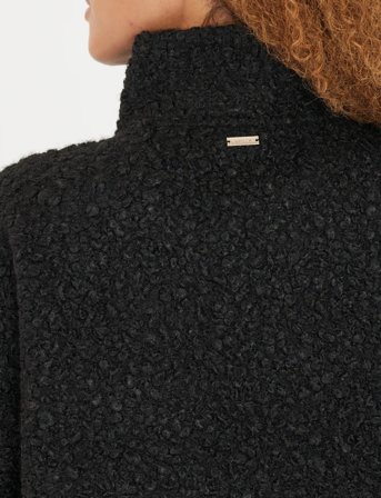 Athlecia Florrie W Sherpa Half Zip - Black - 40