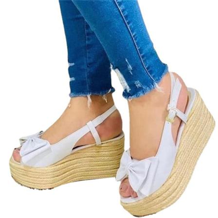 Kvinnors Sandaler Med Öppen Tå, Ankelrem Espadrillesandal