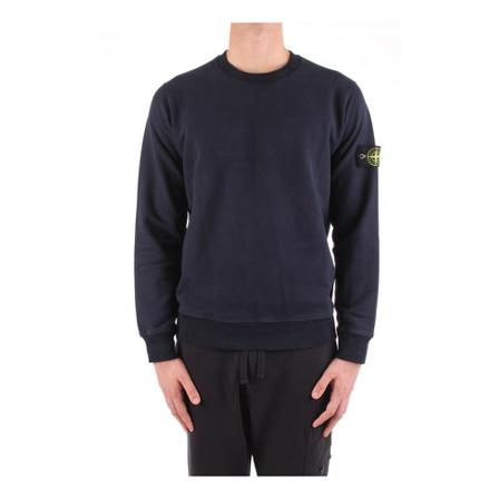Stone Island, Sweatshirts Niebieski, Mężczyzna, Rozmiar: M