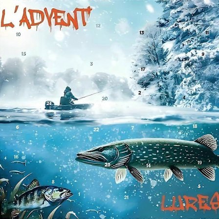 {HH}LADVENTLURES 2024, Fiske Adventskalender, Fiskedrag Julklappar