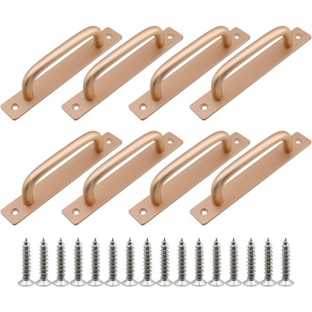 8 Deler Dørhåndtak - Kjøkkenskap Håndtak - Skap Håndtak - Dørhåndtak