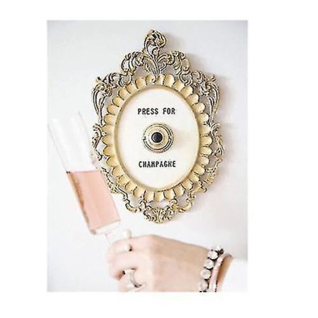 Ring Mini Press för champagne-knapp, tryck för champagne-dörrklocka
