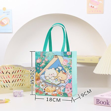 Tygväska Handväska Miljövänlig Väska Presentpåse Snackpåse^ Present G4W4