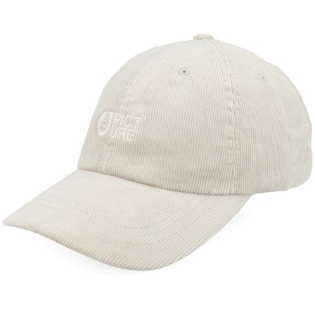 Picture - Grey unconstructed Czapka Z Daszkiem - Qorda D Pure Stone Cord Dad Cap @ Hatstore