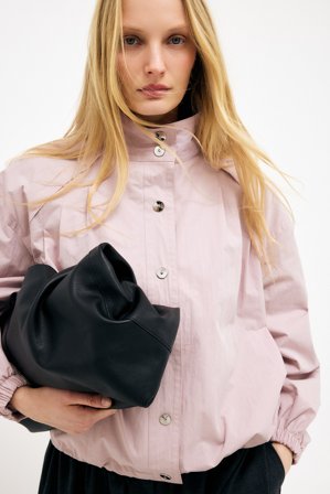 Laura Wittek x NA-KD High Neck Jacket - Forårsjakker - Lyserød - EU 32