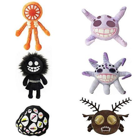 Ny DOORS FLOOR2 Andra Nivån Speltillbehör Skräckfjäril Plyschleksak Docka