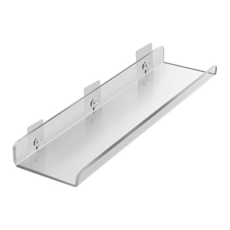 Klar akrylhylde usynlig flydende væg bogreol usynlig krydderihylde til album Moderne billedhylde display