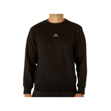 Kappa, Hoodies Czarny, unisex, Rozmiar: M