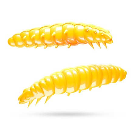 Libra Lures Larva 30 Cheese (15-pack) - Yellow