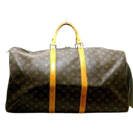 Louis Vuitton Vintage, Pre-owned Keepall Bag Bruin, Dames, Maat:ONE Size