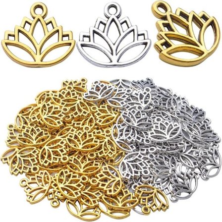 Lotus hänge Lotus Flower Berlock hängen