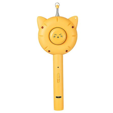 Interaktive Kattelegetøj, Multifunktionelt Kattelegetøj Handy Hårkam, Fem Lysmønstre, Udtrækkelig Katte-drillepind med Kattehårbørste