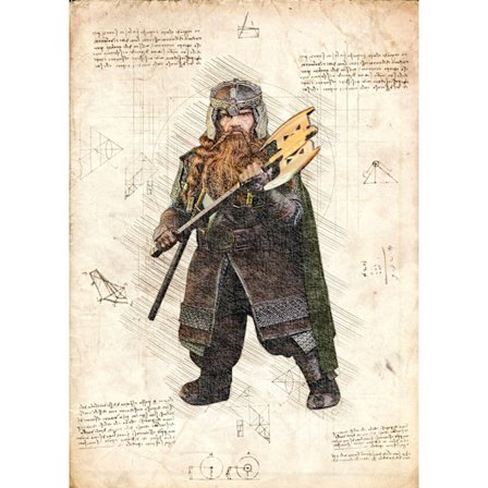 A3 Print - Lord of the rings - Gimli