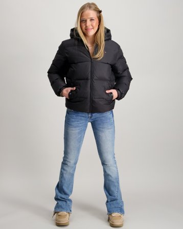 Tommy Hilfiger ESSENTIAL DOWN JACKET Svart Jackor Tjej - Kids Brand Store