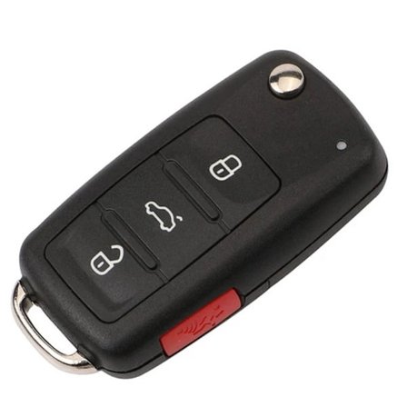 Fjärrnyckelskal Fodral 3 KNAPPAR PLUS 1 3 Knappar Plus 1