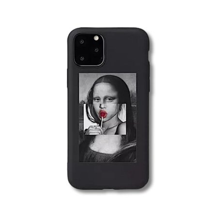 iPhone 12 Pro Max Skal Mona Lisa suger på klubba Leonardo