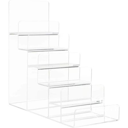 Clear Display Risers Plånbokshållare Stativ Handväska Handväska Display