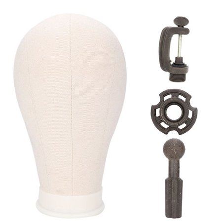 Øvingslerret Mannekenghode Styling Parykkhode Modell Mannekenghode Parykkholder (22 tommer)