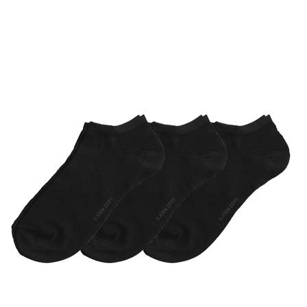 Björn Borg 3-pack Essential Steps, Black