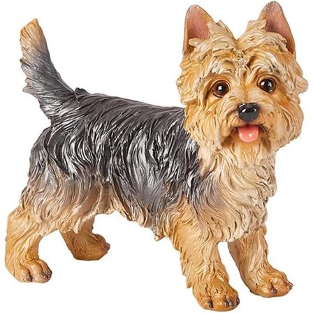 Yorkshire Terrier-statue - Hjemme- eller hagedekorasjon