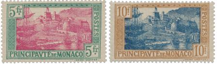 Monaco 1924-1933 - YT 102-103 - Postfrisk