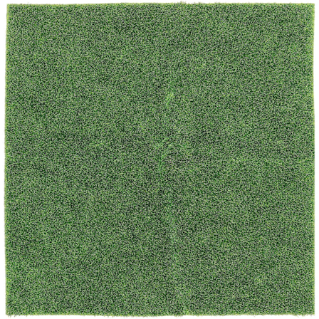 30x30cm Livsliknande Konstgjort Gräs Miniatyr Ornament Trädgård Minihus Hantverk Kruka (Grön)