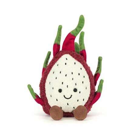 Jellycat 22 cm Amuseables Dragon Fruit mjukisdjur